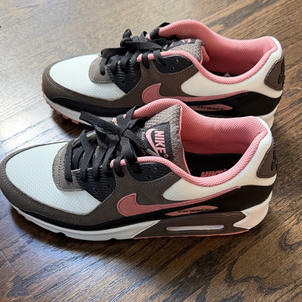 Nike Men’s Air Max Sneakers - Pink, Brown, White